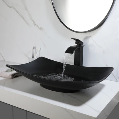 Kemaidi Bathroom Sink Vessel Sink Basin Above Counter
