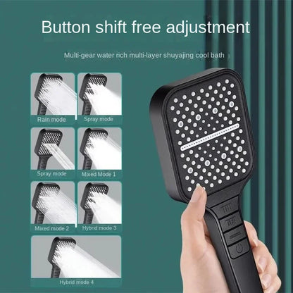 1-4pcs High Quality Bathroom High Pressure Rain Shower
