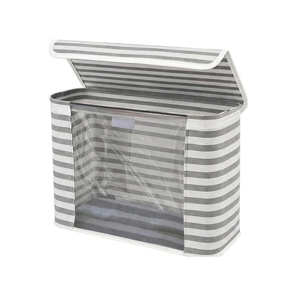 Foldable Toilet Paper Holder Lid Large Capacity Space-Saving