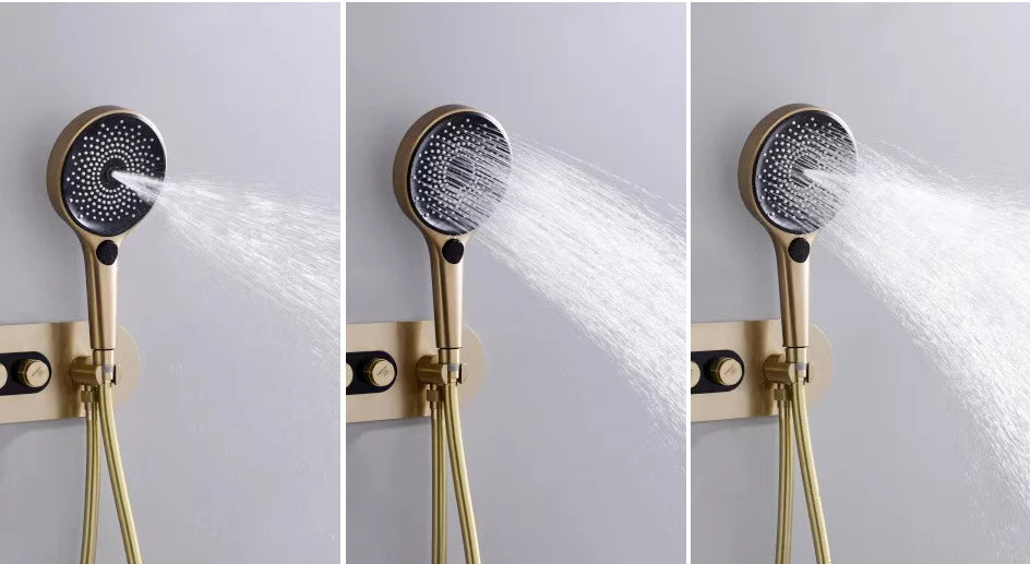 Vgx Concealed Thermostatic Shower System Temperature Digital