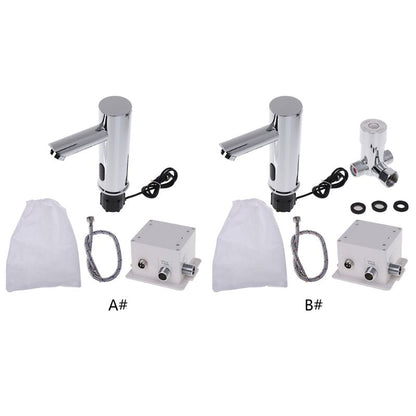 Bathroom Automatic Infrared Sensor Sink Faucet Touchless Basin