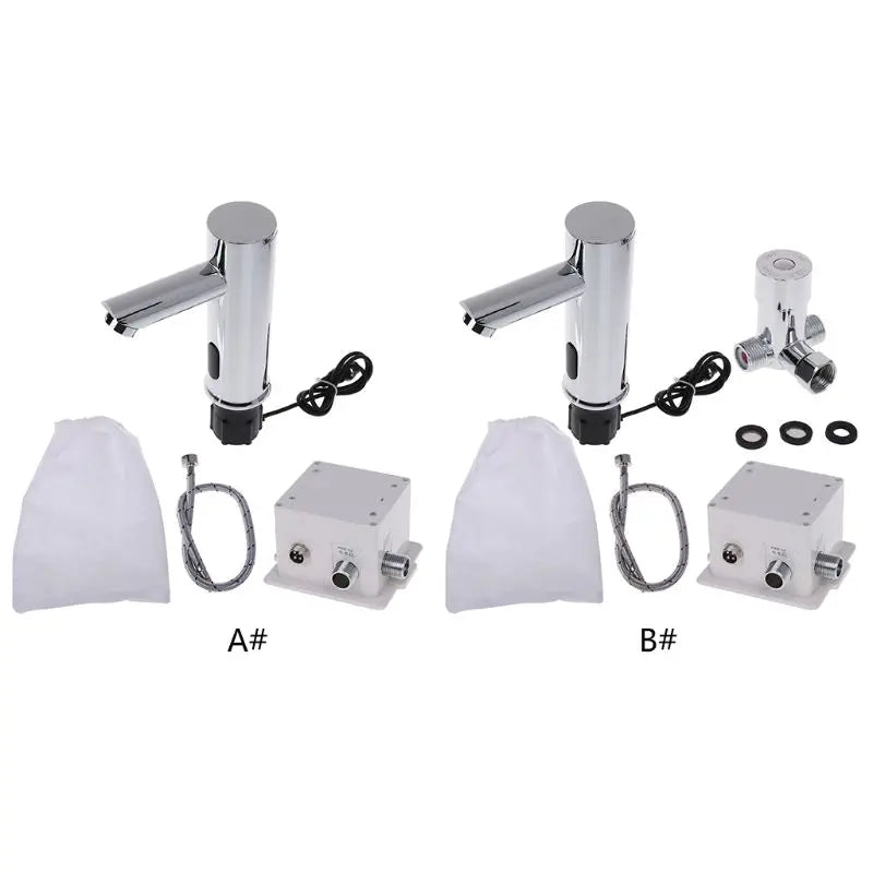 Bathroom Automatic Infrared Sensor Sink Faucet Touchless Basin