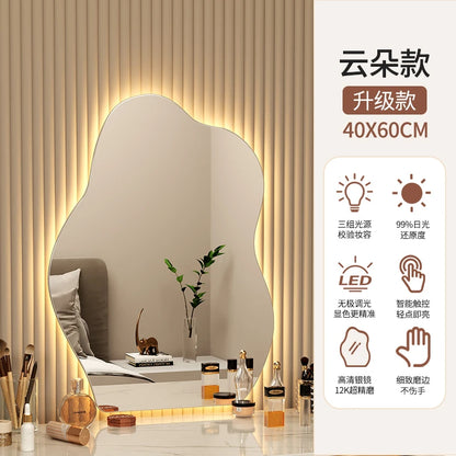 Wavy Wall Mirror Living Room Decoration Modern Art