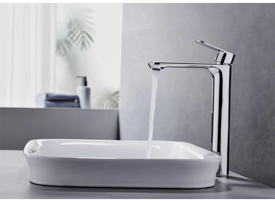 Vgx Bathroom Faucets High Basin Mixer Sink Tall