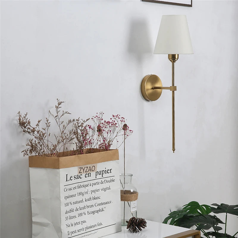 Modern American Wall Lamp Bathroom Mirror Light Bedroom