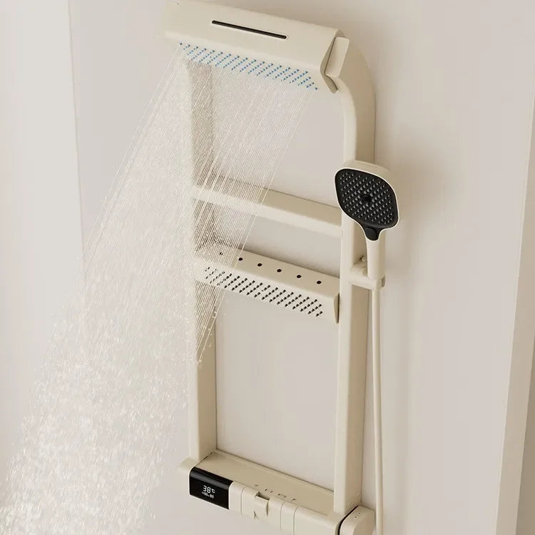 Applicable To Thermostatic Digital Display Rack Shower Designed