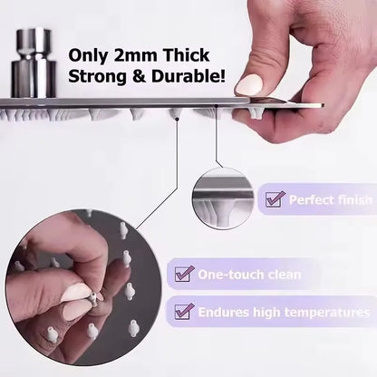 Rainfall High Pressure Shower Head 12/10/8 Inch Stainless