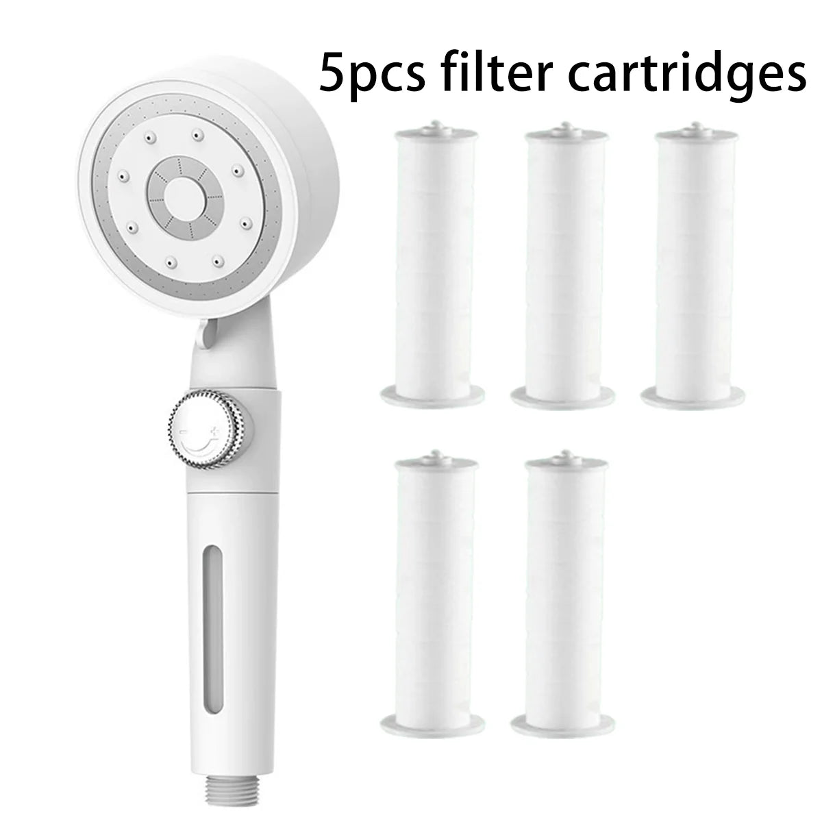 Multi-Stage Filtration Pressurization Shower Head