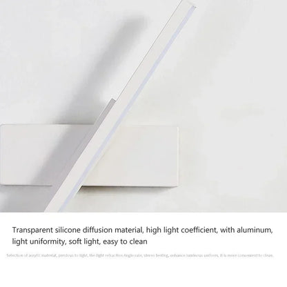 Modern Retractable Led Bathroom Mirror Light Makeup Vanity