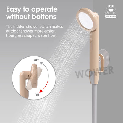 Wower Shower 2200mah Ipx8 Waterproof Electric Shower 2m