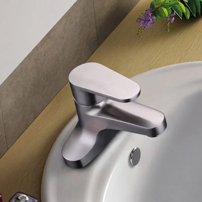 Washbasin Sink Faucet Deck Mounted 304 Stainless Steel