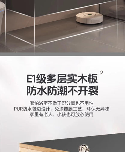 Paper Drawers Bathroom Cabinet Organizer Storage Mirror Toilet