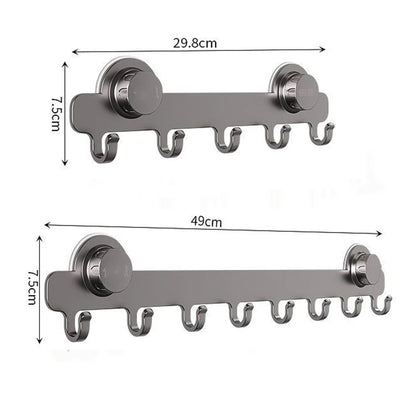 Behind Door Wall Coat Rack Row Hook Towel