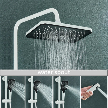 Rainfall Bathroom Shower System Digital Piano Key Shower