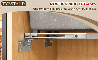 Only One Bar 1pc Undermount Sink Support Brackets