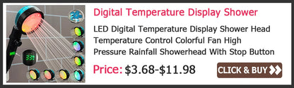Rainfall High Pressure Shower Head 12/10/8 Inch Stainless