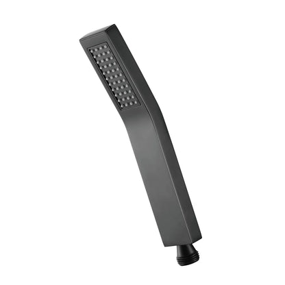 Wall Mount Bathroom Hand Held Rainfall Shower High