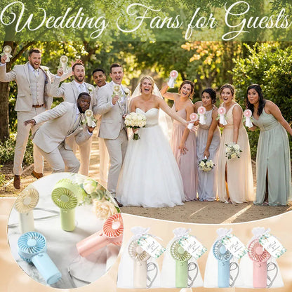10-100pcs Bulk Small Wedding Fans Guests Handheld Fan