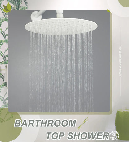 Round Stainless Steel Slim 8/10/12 Inch Large Rain