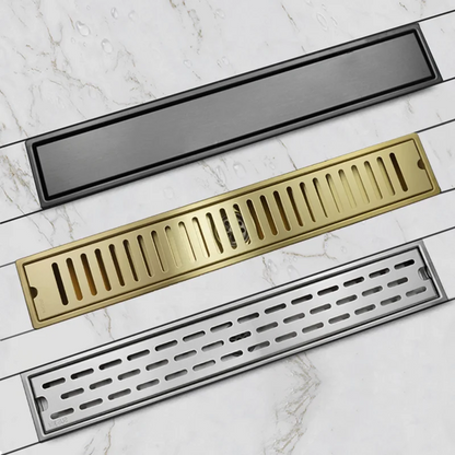 304 Stainless Steel Bathroom Drain Brushed Rose Gold