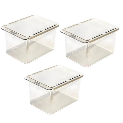 Transparent Bathroom Cotton Stick Makeup Cotton Bathroom Pull-Out