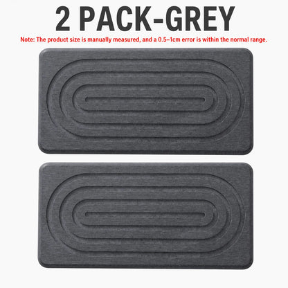 Pack Diatomite Tray Fast Drying Stone Sink Organizer