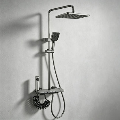 Four Ways Water Outlet Bathroom Shower System Wall