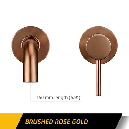 Bagnolux Ronda Stainless Steel Solid Brass Trim Taps