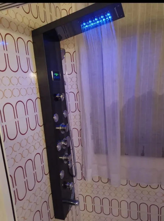 Shower Panel Tower System Rain Waterfall Shower Column