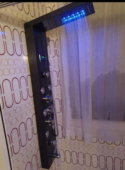 Shower Panel Tower System Rain Waterfall Shower Column