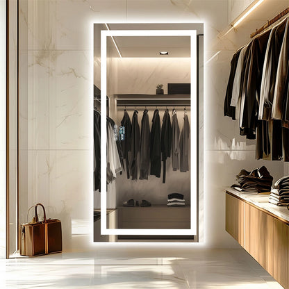 Xxl Bathroom Mirror Smart Led Vanity Mirror Wall