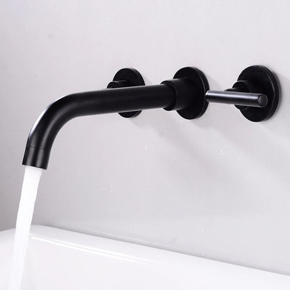 Bakala Brass Matte Black Bathroom Sink Faucet Tap