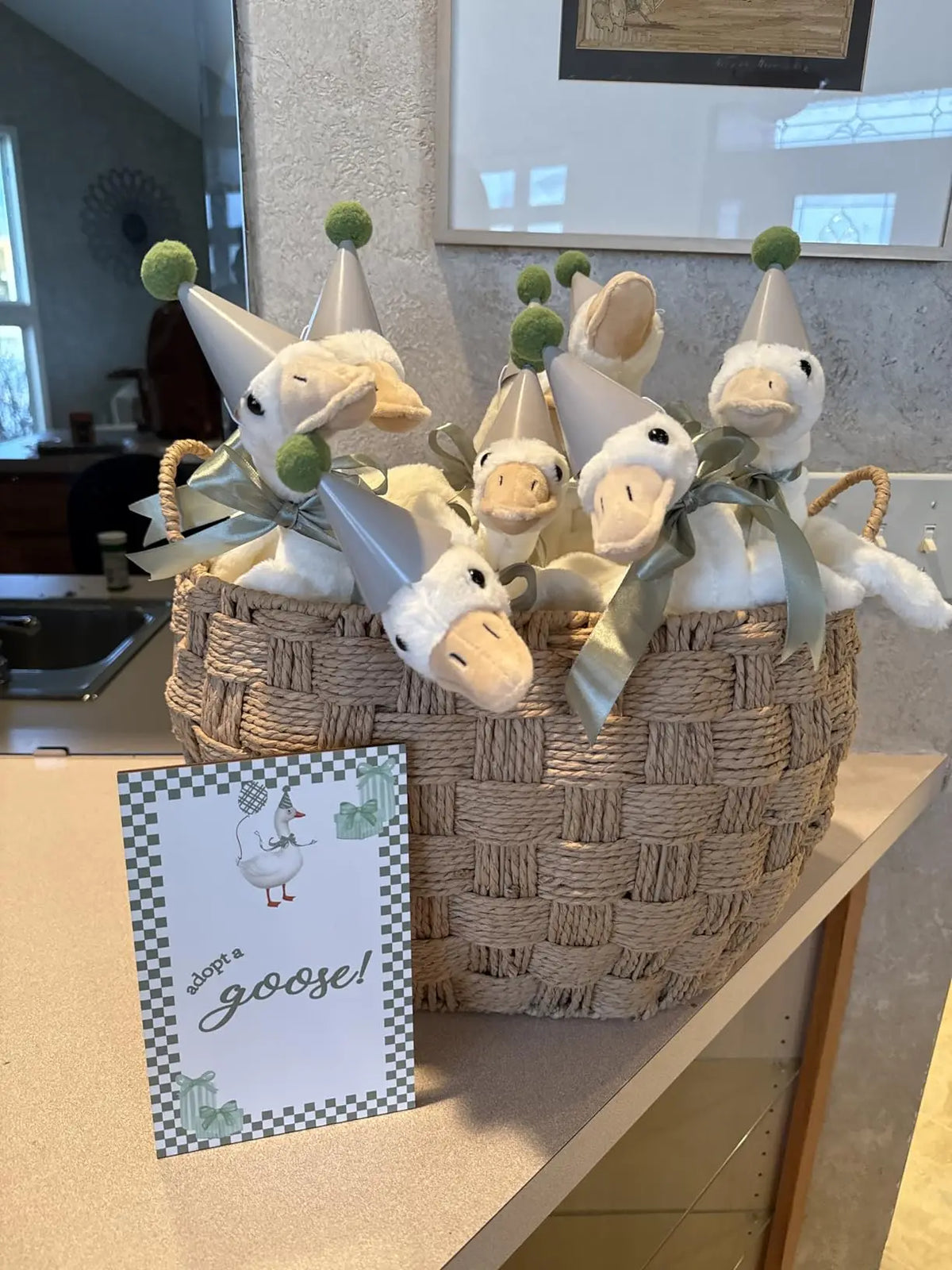 6-12pcs One Silly Goose Party Favors 8in Goose