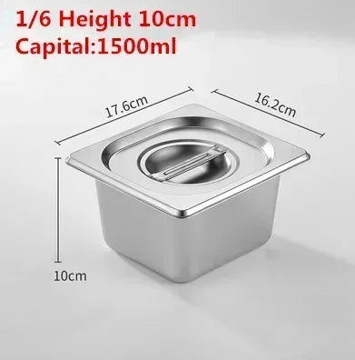 Square Basin Rectangle Tray Basin Lid Gn Pan