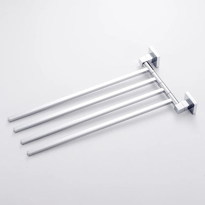 Towel Holder Stainless Steel Swing Arms Towel Rail