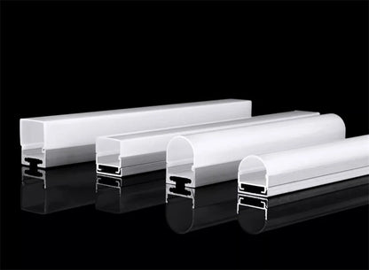 Three-Sided Glowing Led Aluminum Profile Tube Lamp Surface