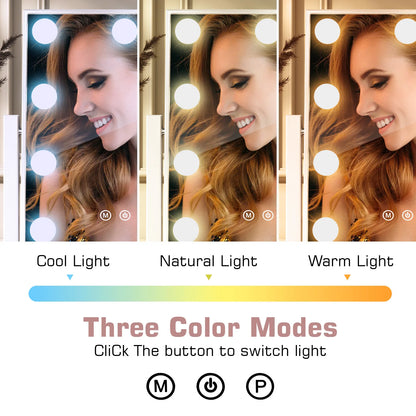 Vanity Mirror Hollywood Light Up Makeup Mirror Led