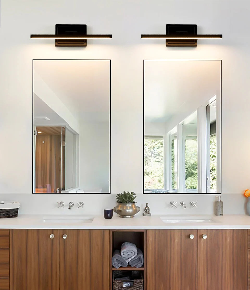 Modern Bathroom Vanity Light Led Dimmable 5cct Bathroom