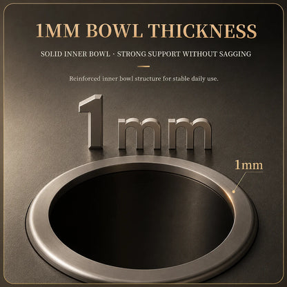 Modern Luxury Waterfall Sink Sus304 Stainless Steel Hidden