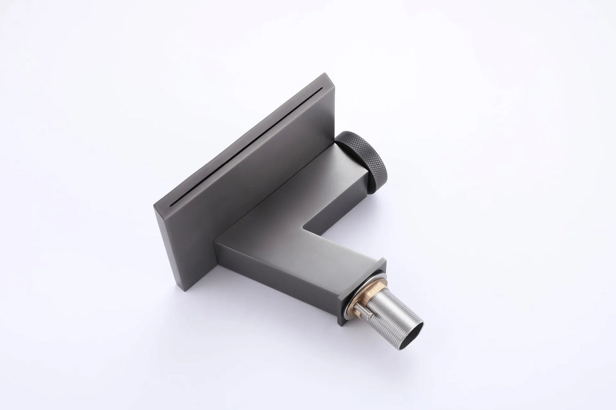 Waterfall Basin Cold Mixer Crane Faucet Copper Hotel