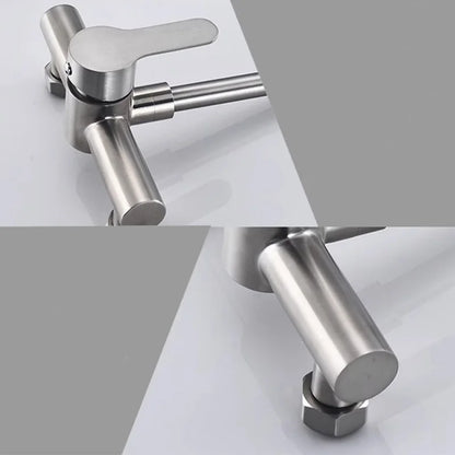 Wall Mount Sink Faucet 304 Stainless Steel Modes