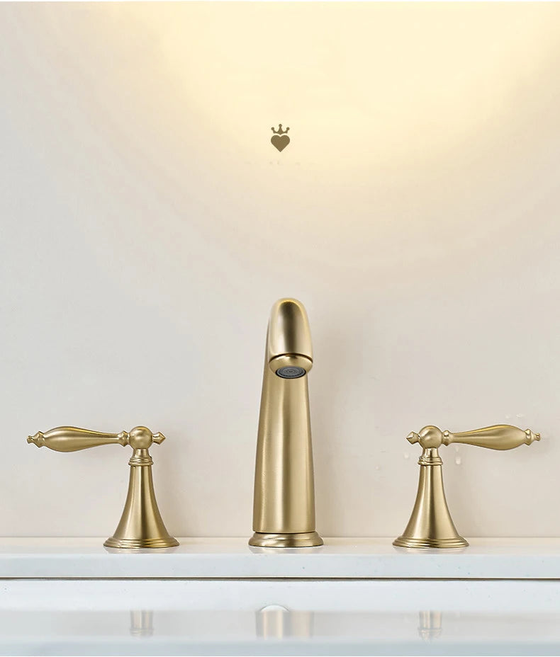 Nordic Style Basin Faucet Holes Bathroom Sink Faucet