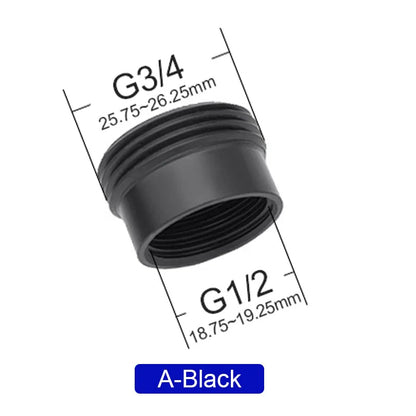 Wasourlf Bathroom Pipe Hose Adapter 1/2 3/4 Inch
