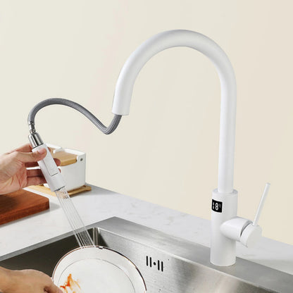 Smart Digital Touch On Faucets 304 Stainless Steel