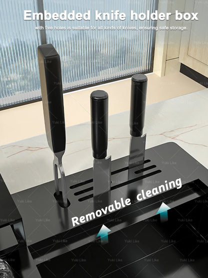 Stainless Steel Waterfall Sink Various Styles Sinks Digital