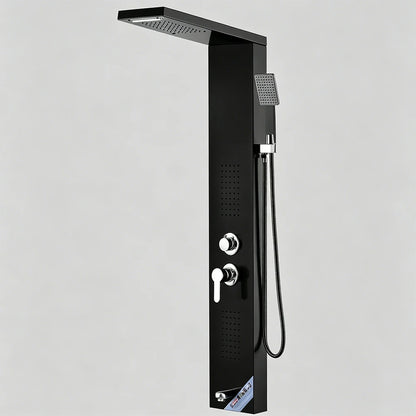 Shinesia Led Shower Panel Rainfall Bathroom Column Mixer