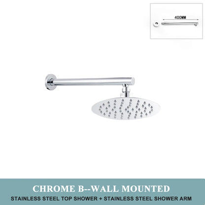White Black Gold High Quality 8/10 Inch Stainless