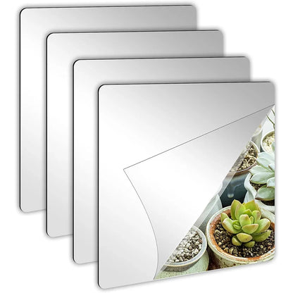 2mm Acrylic Mirror Wall Stickers Unbreakable Acrylic Full