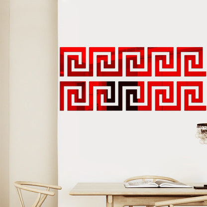 5/10cm Acrylic Wall Mirror Sticker Adhesive Living Room