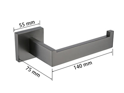 Gunmetal Stainless Steel Bathroom Accessorie Hardware Towel Rack